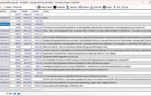 CSV Quick Viewer screenshot 1