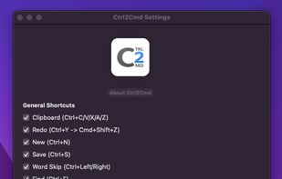 Ctrl2Cmd screenshot 1