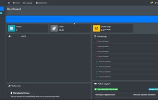 Example of self-hosted dashboard
