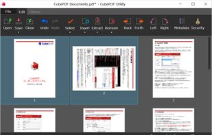 CubePDF Utility screenshot 1