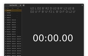 CubeTimer screenshot 1