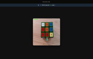 Highly accurate cube scan process.
