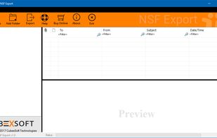 Open Lotus Notes NSF Converter and click on Add File or Add Folder to load NSF file on software for conversion