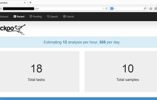 Cuckoo Sandbox screenshot 2