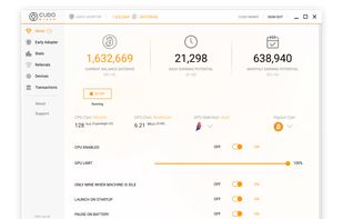 Cudo Miner screenshot 1