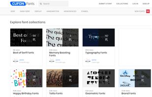 CufonFonts screenshot 2