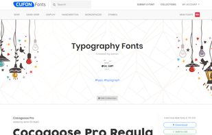 CufonFonts screenshot 1