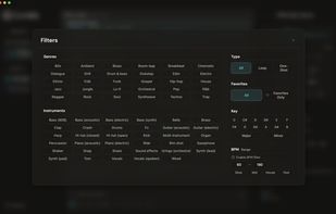 Curate Sample Manager screenshot 1