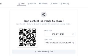 QR & Share Code
