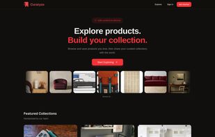 Curatyze screenshot 1