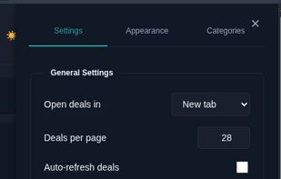 CurioTab screenshot 2