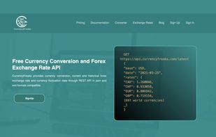 Currency Conversion API and Forex Exchange Rate data