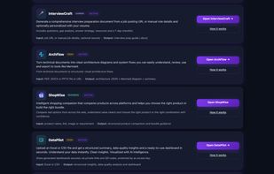Available tool list 2