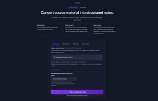 NoteCraft – A learning intelligence tool that converts lectures, YouTube content, presentations, documents and handwritten notes into structured study material, revision guides and presentation-ready knowledge.