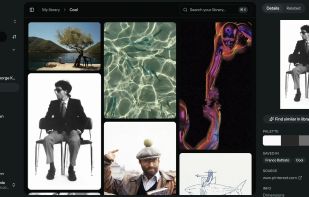 organize mode, dark theme