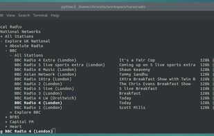 Curseradio screenshot 1