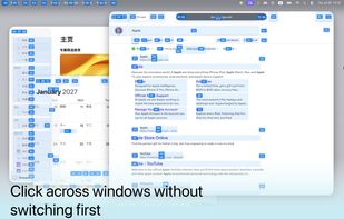 Multi-app clicking with hints in Element Mode
