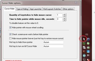 Cursor Hider screenshot 1