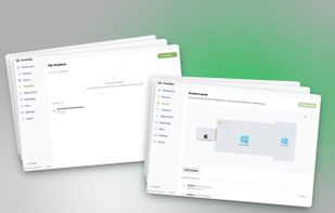 Layout page / transfer page