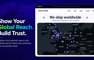 Customer Reach Map for WooCommerce screenshot 2