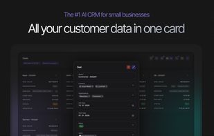 Customermates - All your customer data in one card