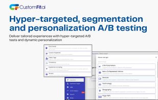 Highlights advanced segmentation options that allow marketers to run precise A/B tests and personalized experiences based on user behavior, device, traffic source, and more.