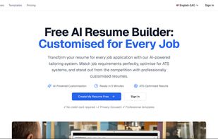 Hero for Customised Resume
