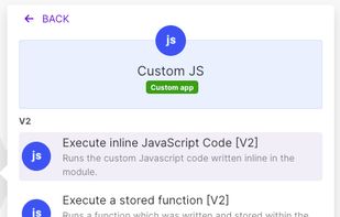 CustomJS screenshot 1