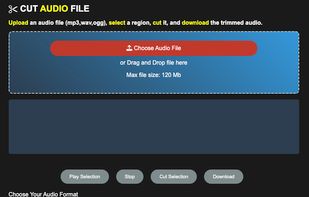 CutAudioFile screenshot 1
