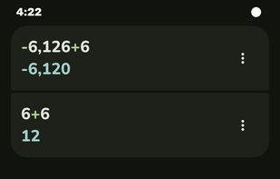 Vanilla (formerly CuteCalc) screenshot 1