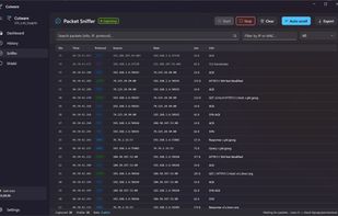 Cutware Sniffer Interface