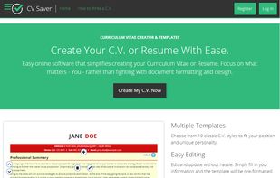 CV Saver screenshot 1