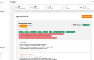CVshelf  screenshot 1