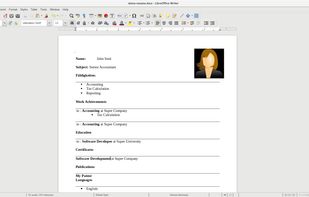 CVAssistant screenshot 2