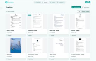 Multiple Templates (customised just for you)
