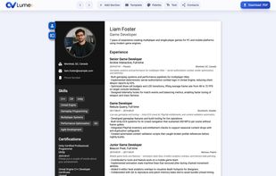 CV Editor