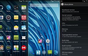 CyanogenMod screenshot 2