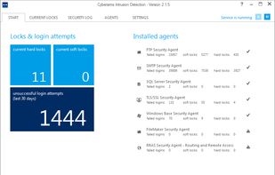 Cyberarms Intrusion Detection and Defense screenshot 1