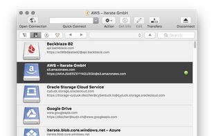 Cyberduck screenshot 1