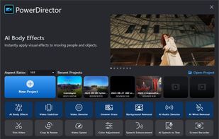 Cyberlink PowerDirector screenshot 1