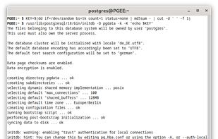 CYBERTEC PGEE screenshot 1