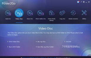 Cyberlink Power2Go screenshot 1