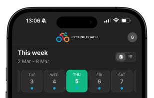 Cycling Coach screenshot 1