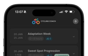 Cycling Coach screenshot 2
