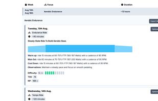 Cycling Coach AI screenshot 2