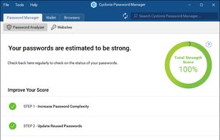 Cyclonis Password Manager screenshot 2