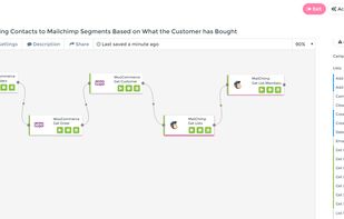 Create custom automation workflows integrating your favourite Cloud Apps