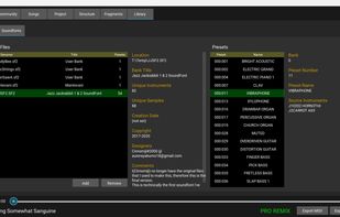 Library - Use your own instruments