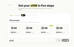 Cypher eSIM screenshot 3