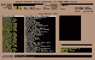 Schism Tracker screenshot 1